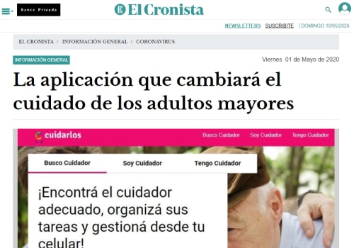 "La aplicación que cambiará el cuidado de los adultos mayores"